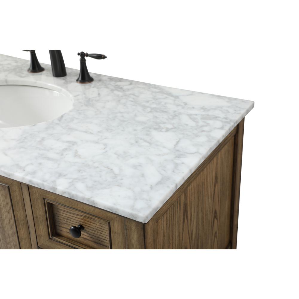 48 inch Single bathroom vanity in driftwood. Picture 11