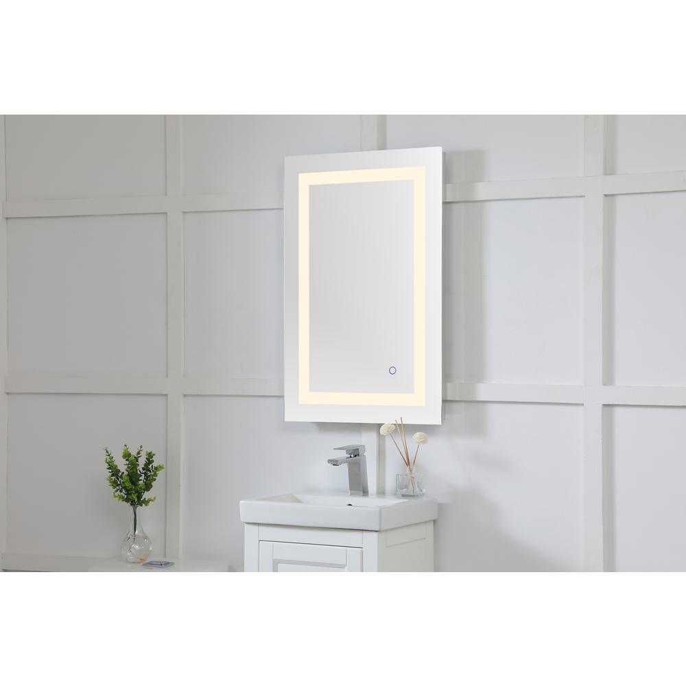 Helios 20in x 30in Hardwired LED mirror. Picture 3