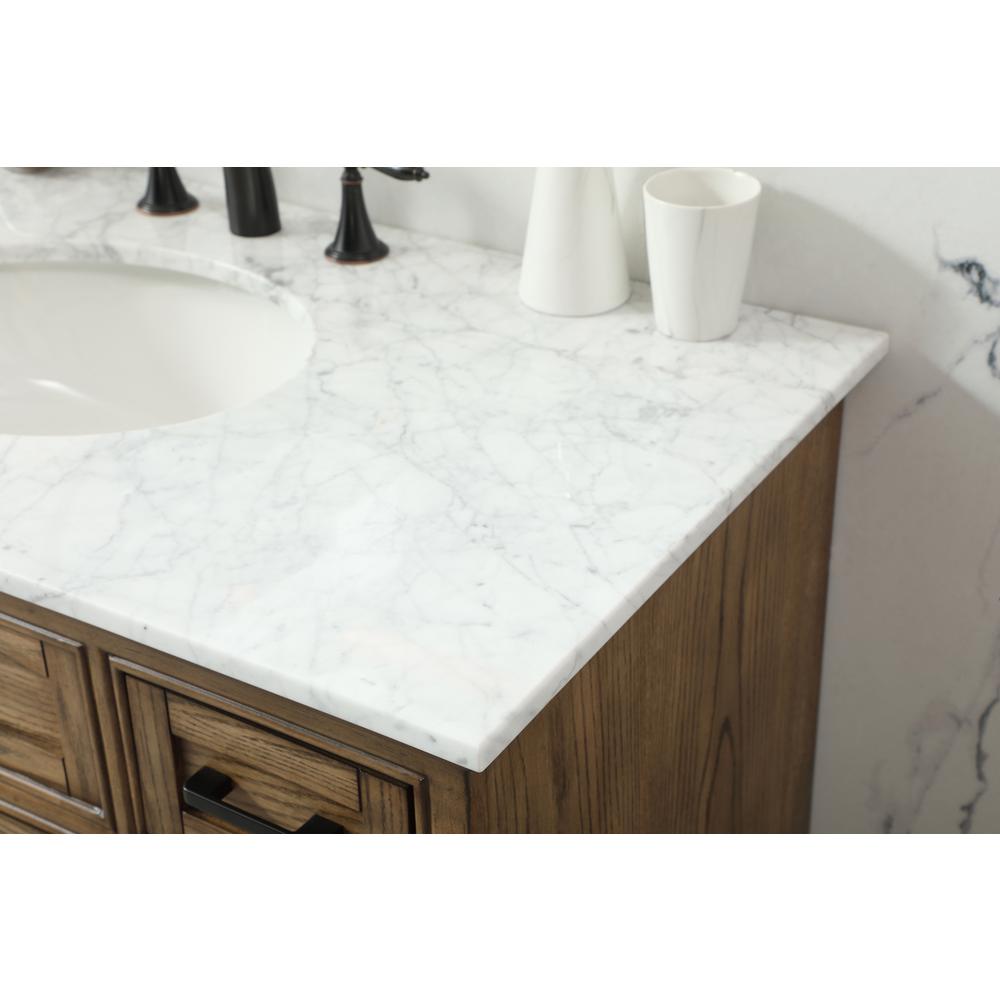 42 inch Single bathroom vanity in driftwood. Picture 5