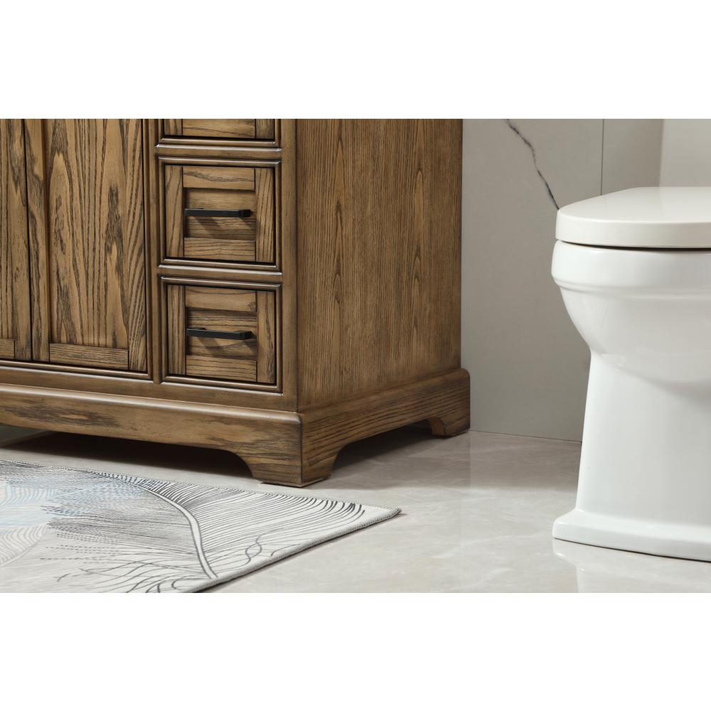 32 inch Single bathroom vanity in driftwood. Picture 6