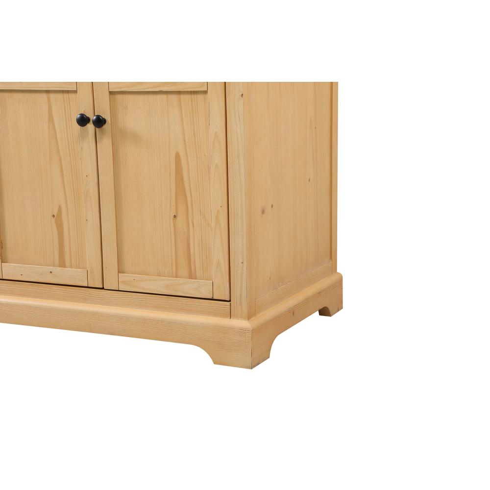 72 inch double bathroom vanity in natural wood. Picture 13