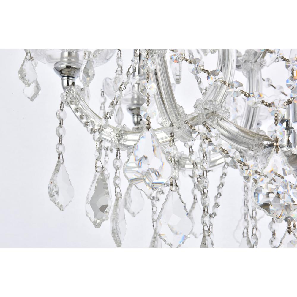 Maria Theresa 13 light Chrome Chandelier Clear Royal Cut Crystal. Picture 5