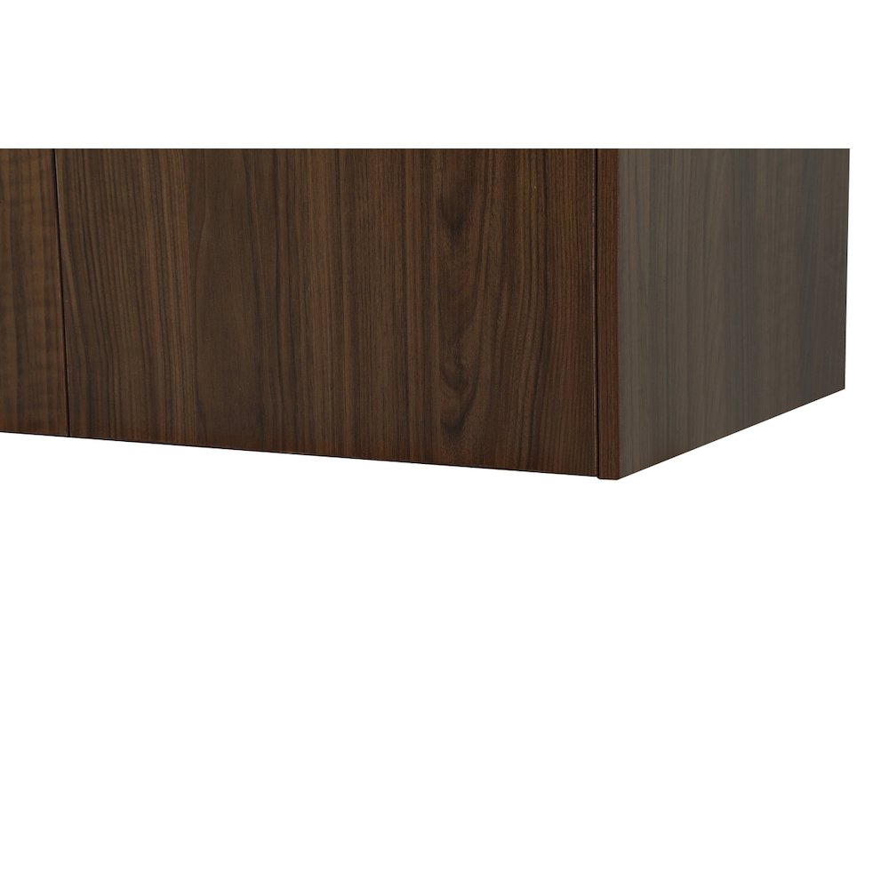 36 Inch Single Bathroom Vanity In Walnut. Picture 14