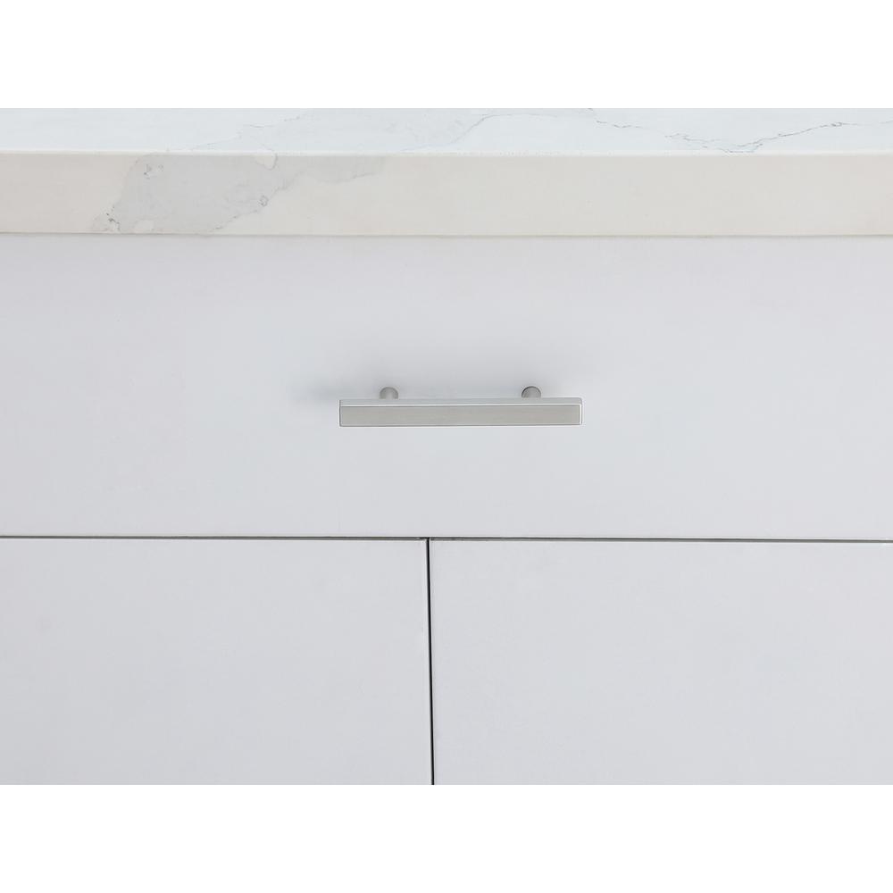 Dior 3" Center to Center Brushed Nickel Bar Pull Multipack (set of 10). Picture 6