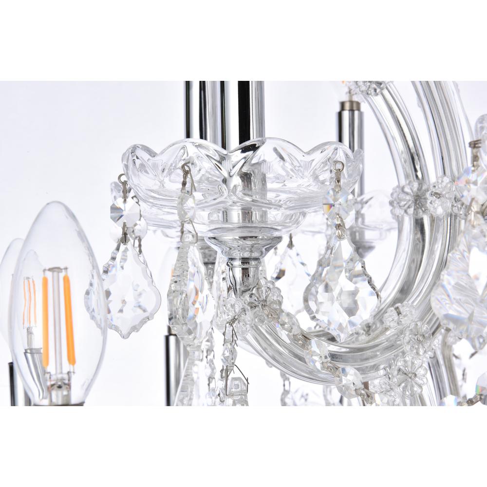 Maria Theresa 49 light Chrome Chandelier Clear Royal Cut Crystal. Picture 4