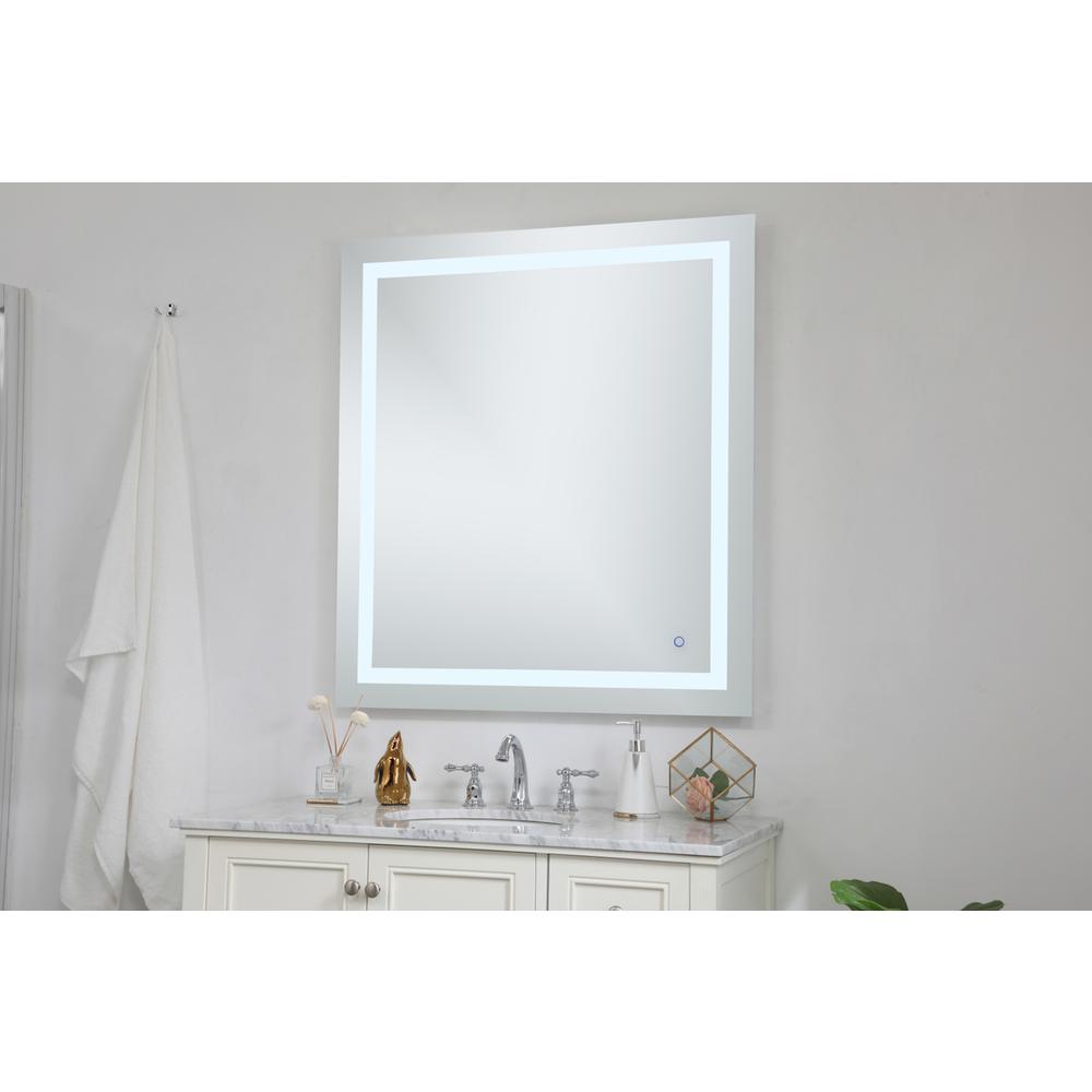Helios 36in x 40in Hardwired LED mirror. Picture 2