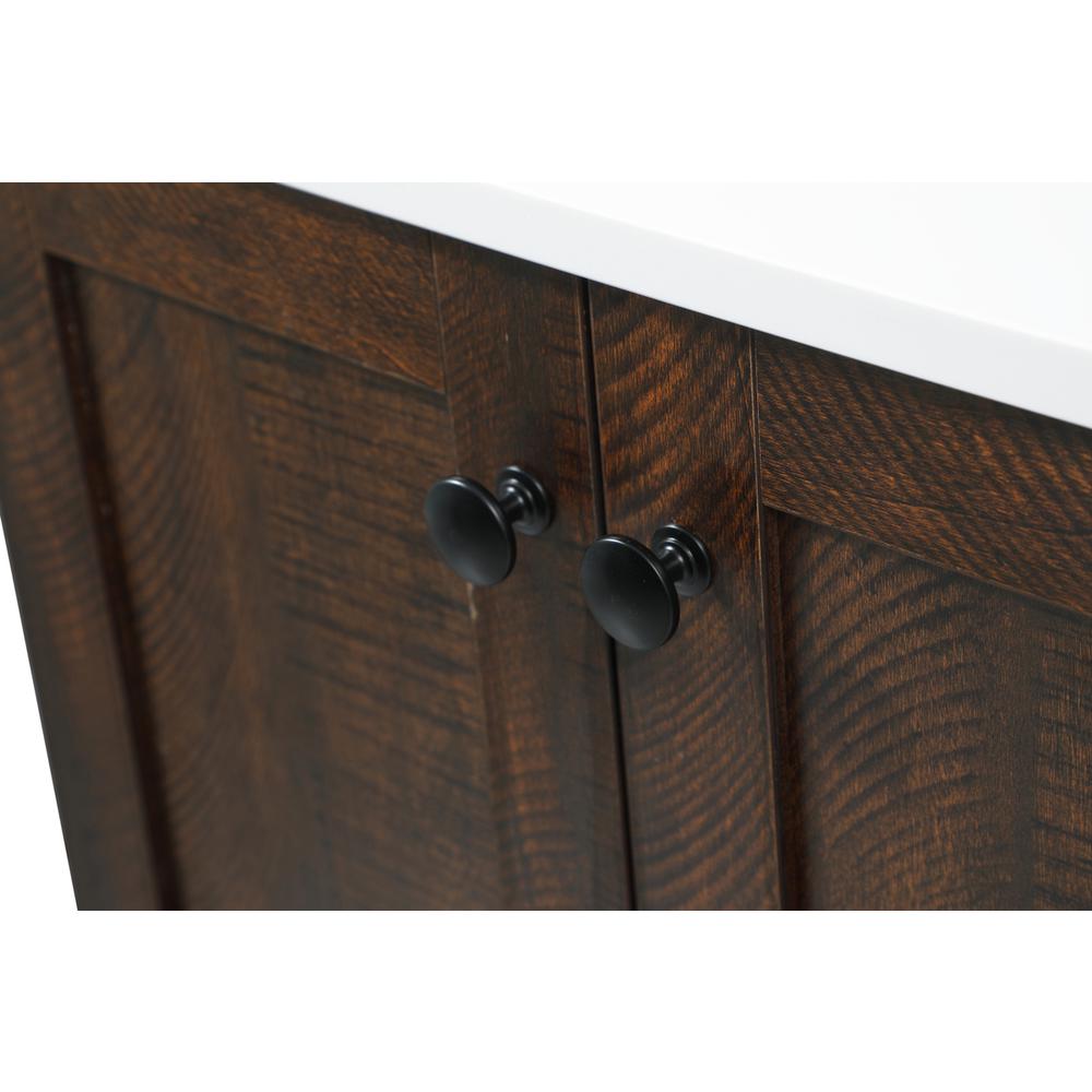 32 inch Single bathroom vanity in expresso. Picture 12