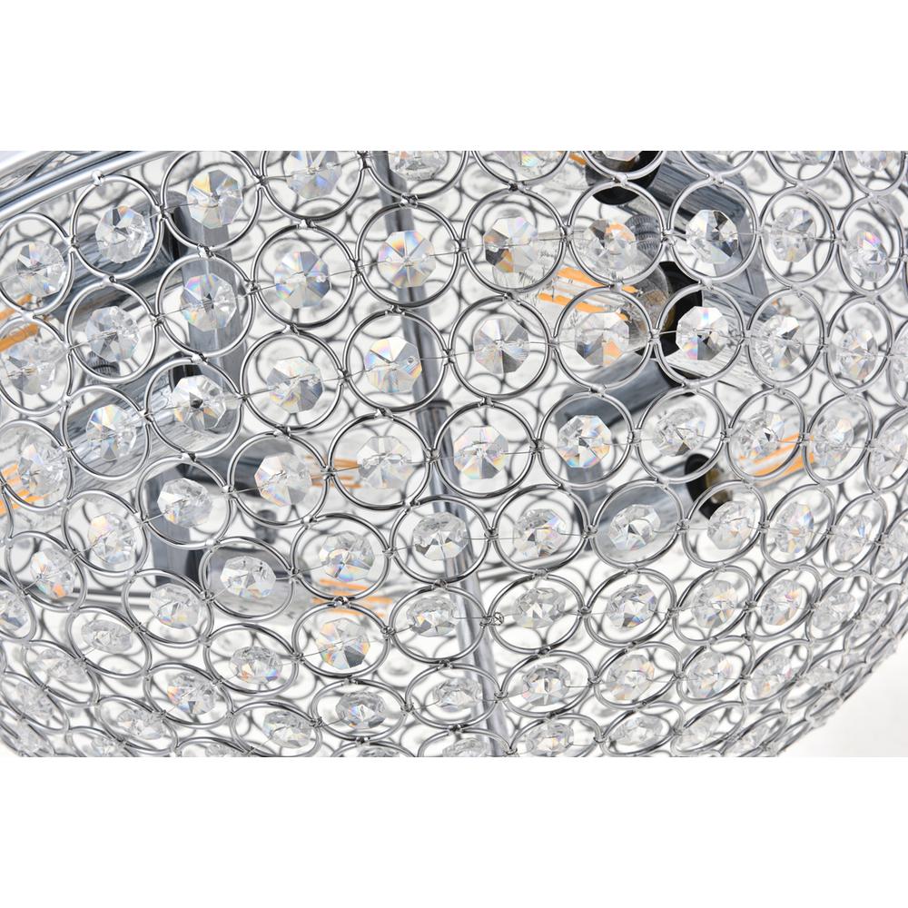 Taye 4 light Chrome Flush Mount. Picture 10