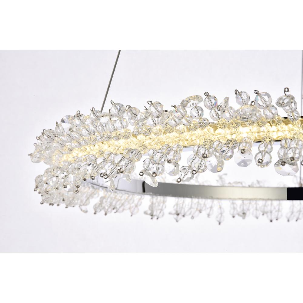 Laurel LED 26 inch Chrome pendant. Picture 3