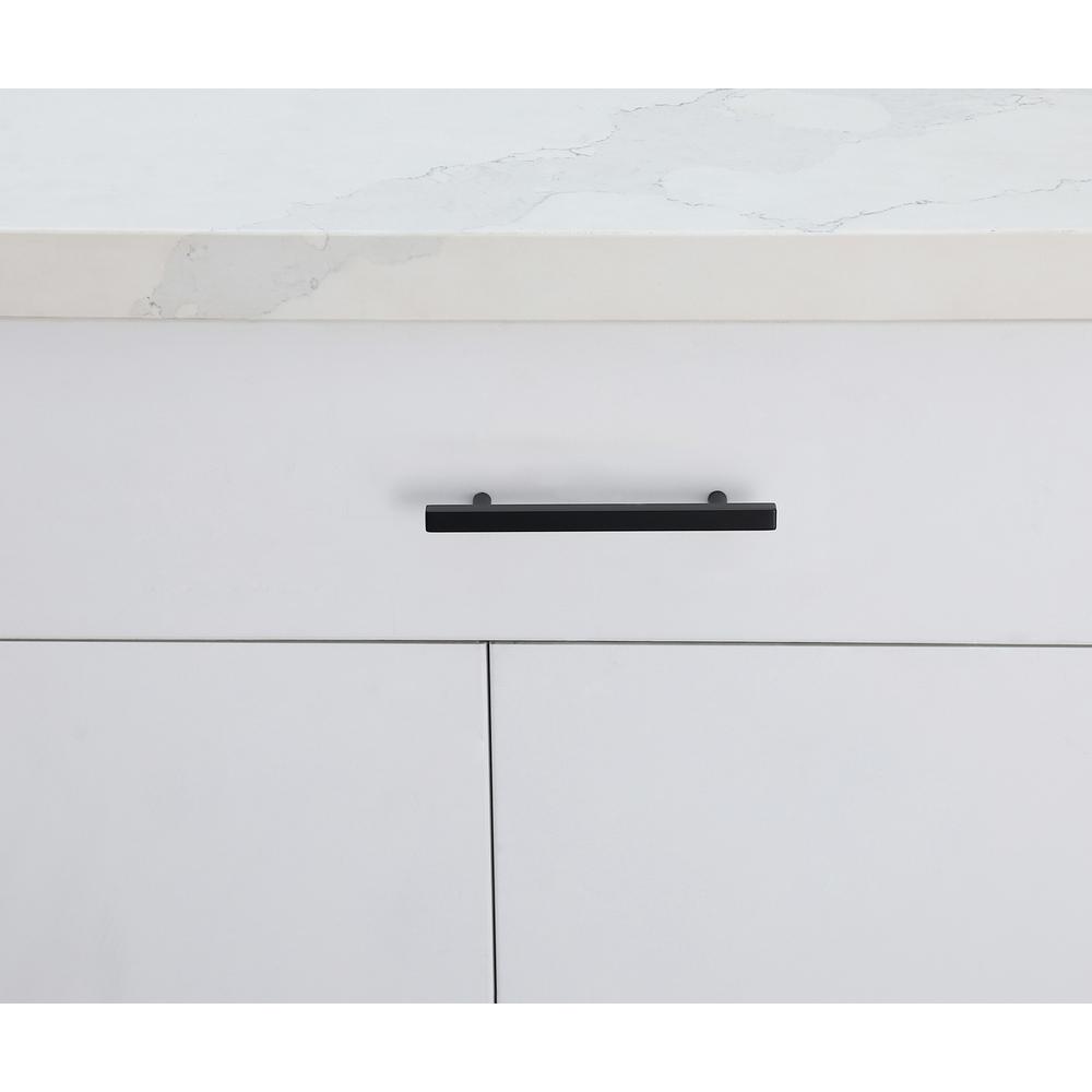 Dior 5" Center to Center Matte Black Bar Pull Multipack (set of 10). Picture 6