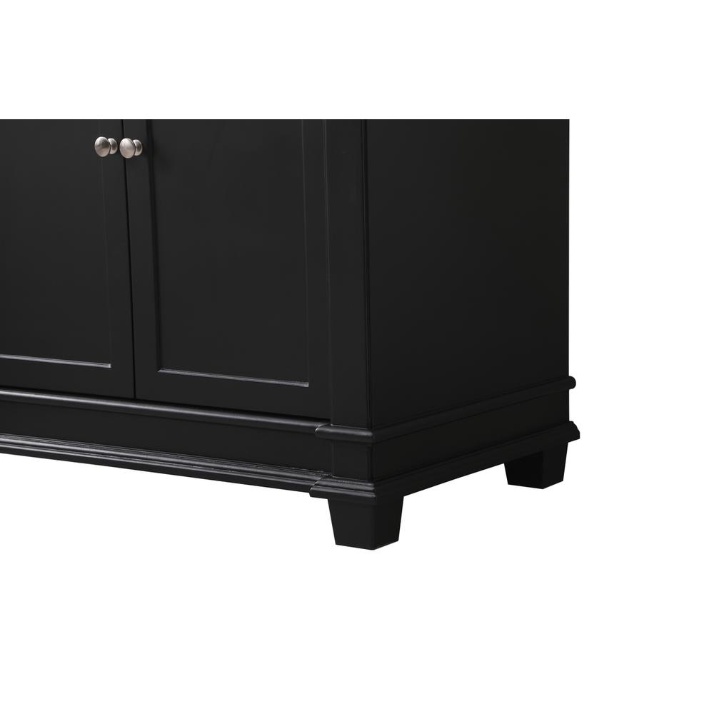 36 inch Single bathroom vanity set in black. Picture 13