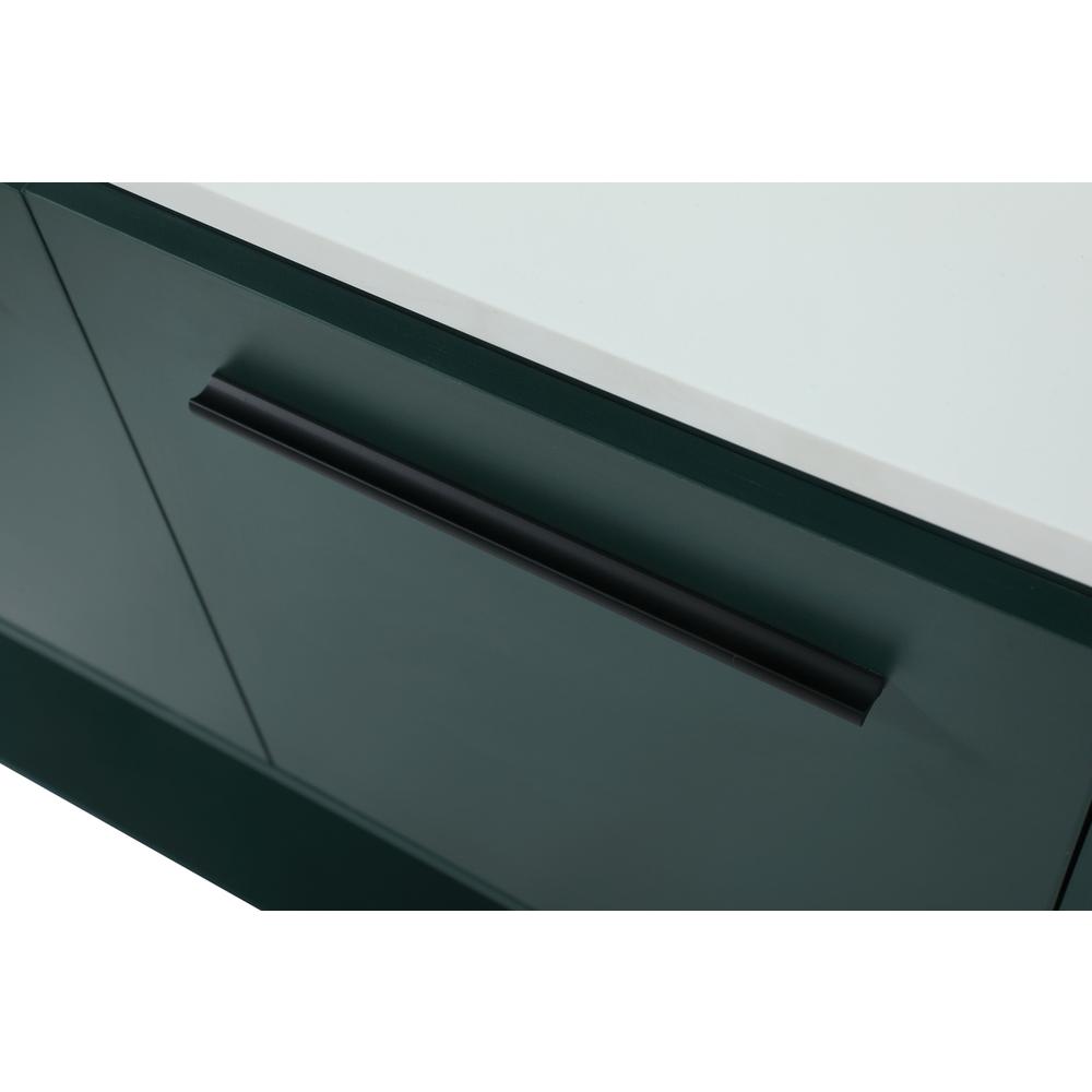 48 inch Single bathroom vanity in green. Picture 12