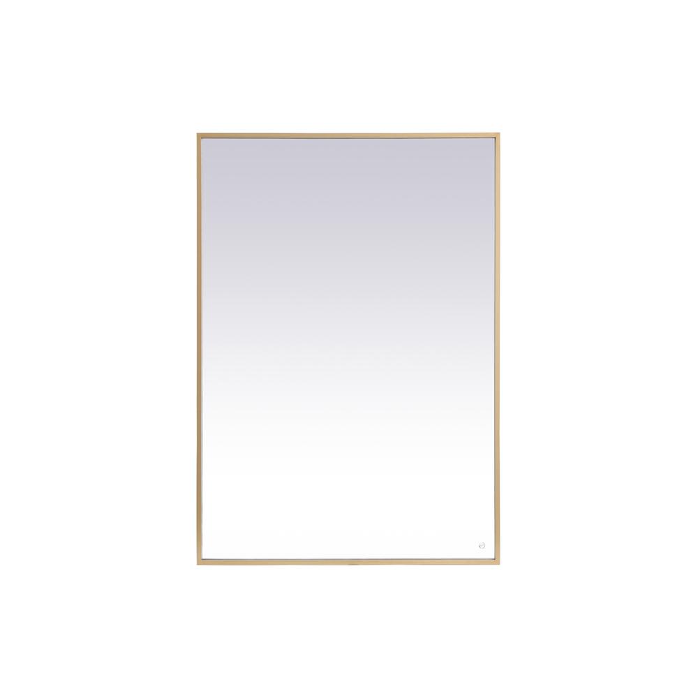 Pier 42x60 inch LED mirror with adjustable color temperature. Picture 8