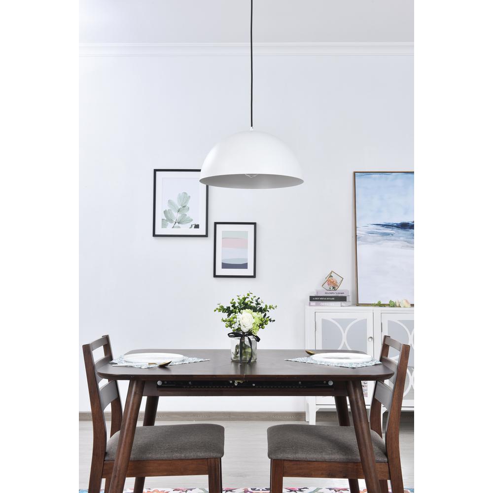 Forte 1 light White Pendant. Picture 13