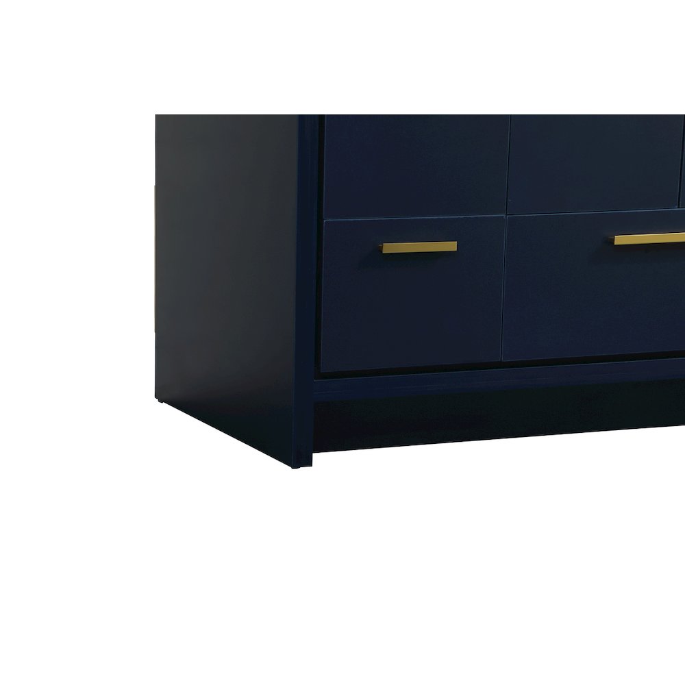 48 Inch Single Bathroom Vanity In Blue. Picture 14