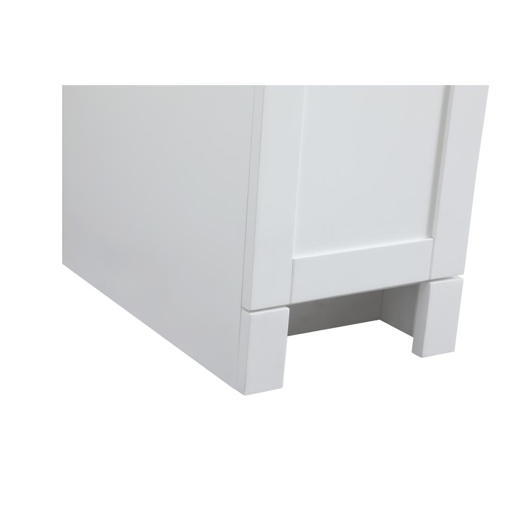 54 Inch ADA Compliant Bathroom Vanity In White. Picture 13