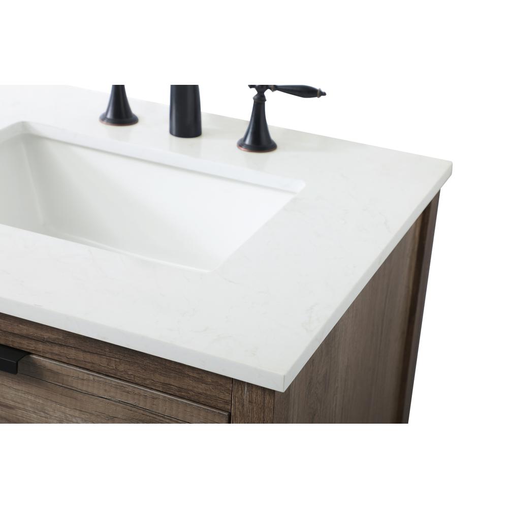72 Inch Double Bathroom Vanity In Natural Oak. Picture 11