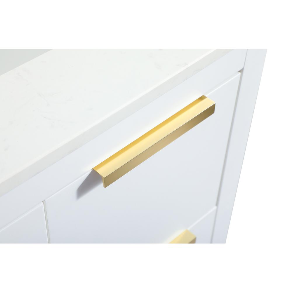 30 inch Single bathroom vanity in white. Picture 12