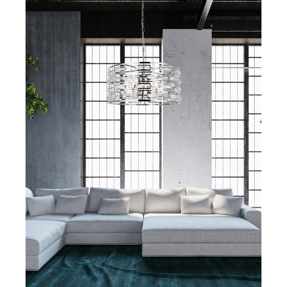 Kennedy 24 inch pendant in chrome. Picture 8