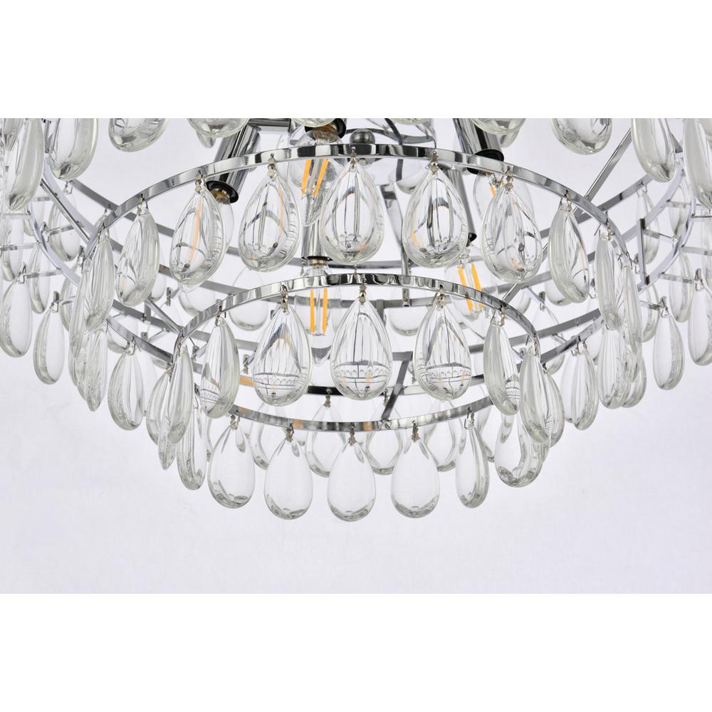 Mila 20 inch pendant in chrome. Picture 3