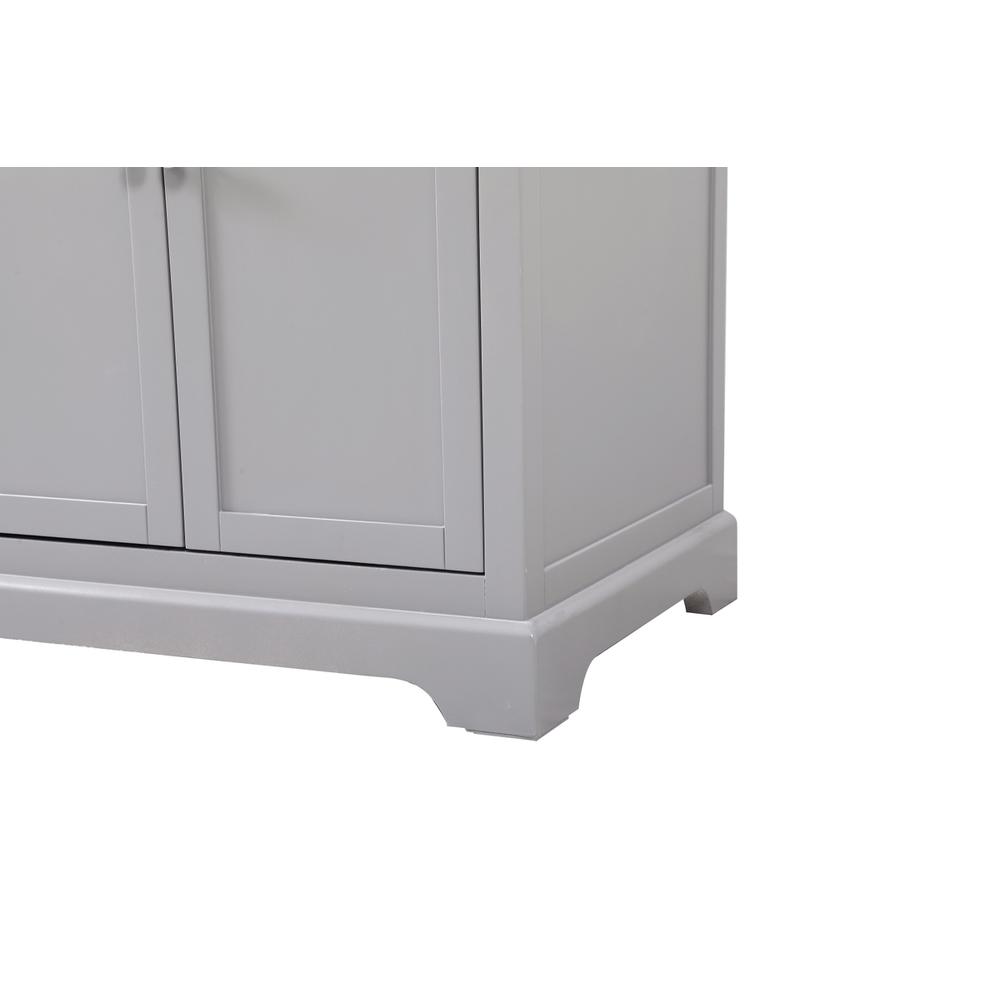 72 inch double bathroom vanity in grey. Picture 13