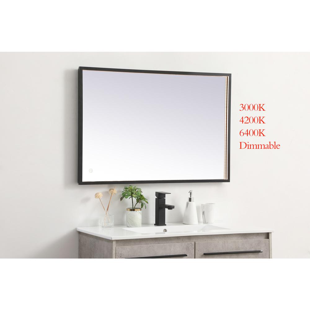 Pier 24x36 inch LED mirror with adjustable color temperature. Picture 2