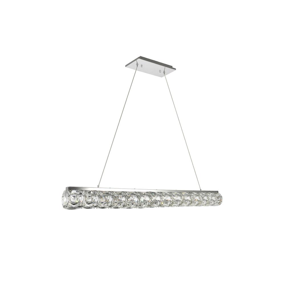 Valetta Integrated LED chip light Chrome Chandelier Clear Royal Cut Crystal. Picture 2