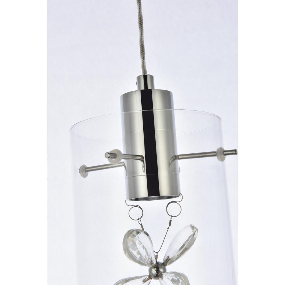 Hana 1 light Chrome Pendant. Picture 5