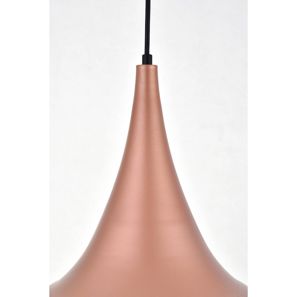 Circa 1 Light Honey Gold Pendant. Picture 5