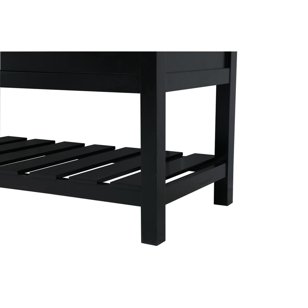 72 inch double bathroom vanity in black. Picture 13