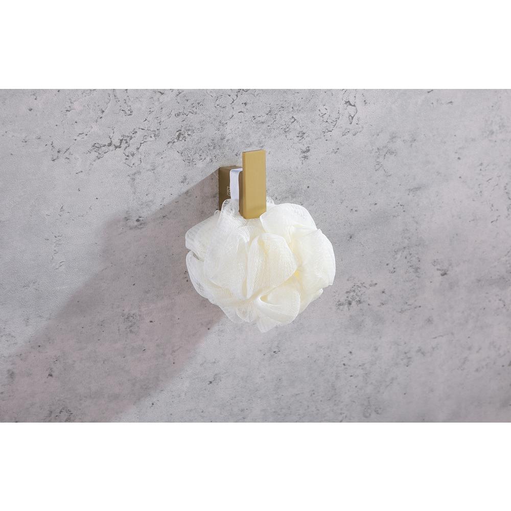 Sofia 4-Piece Bathroom Hardware Set in Brushed Gold. Picture 5