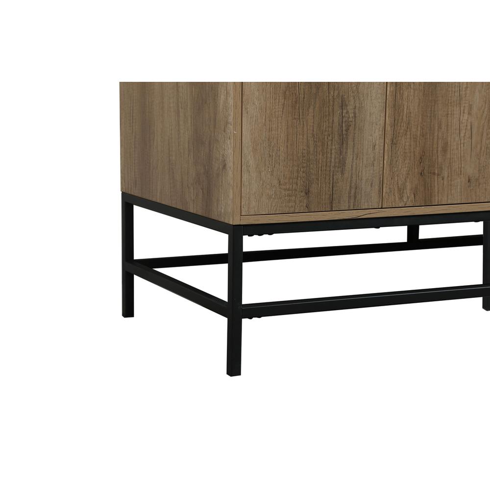 60 inch double bathroom vanity in natural oak. Picture 13