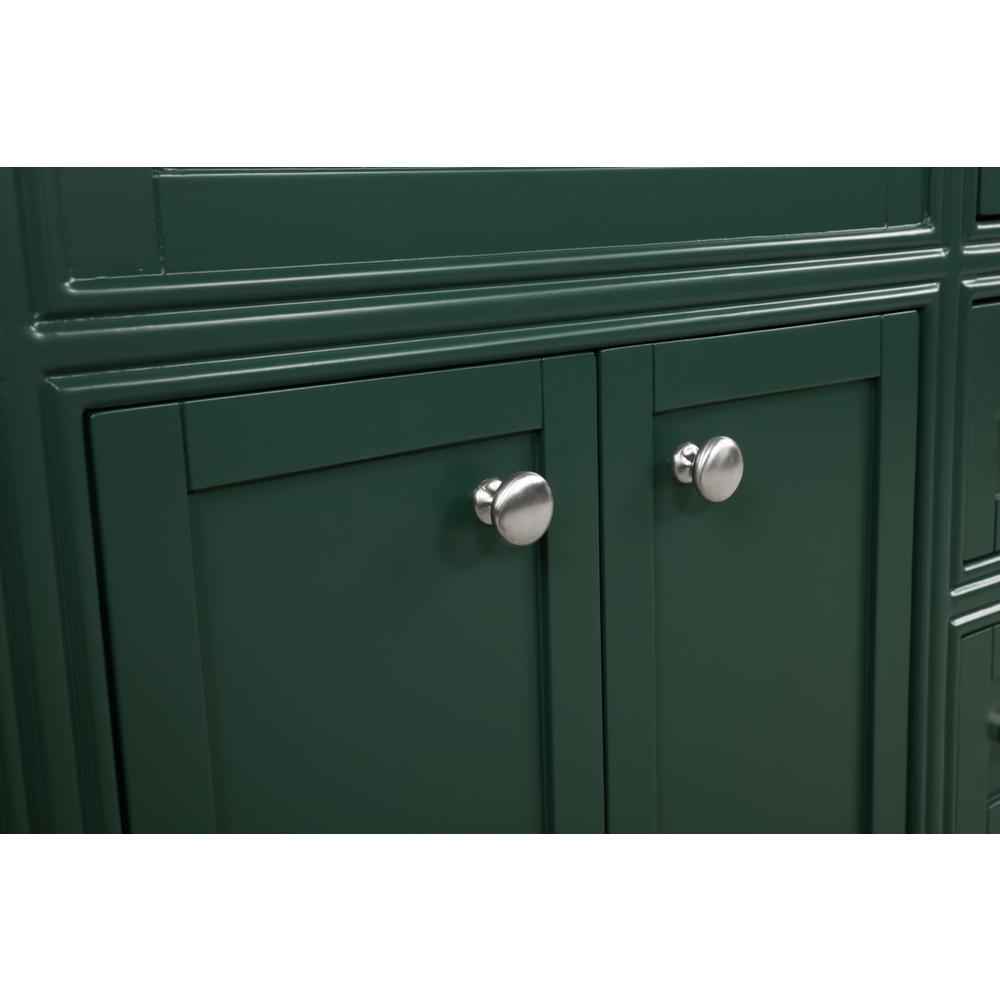 42 inch Single bathroom vanity in green. Picture 12