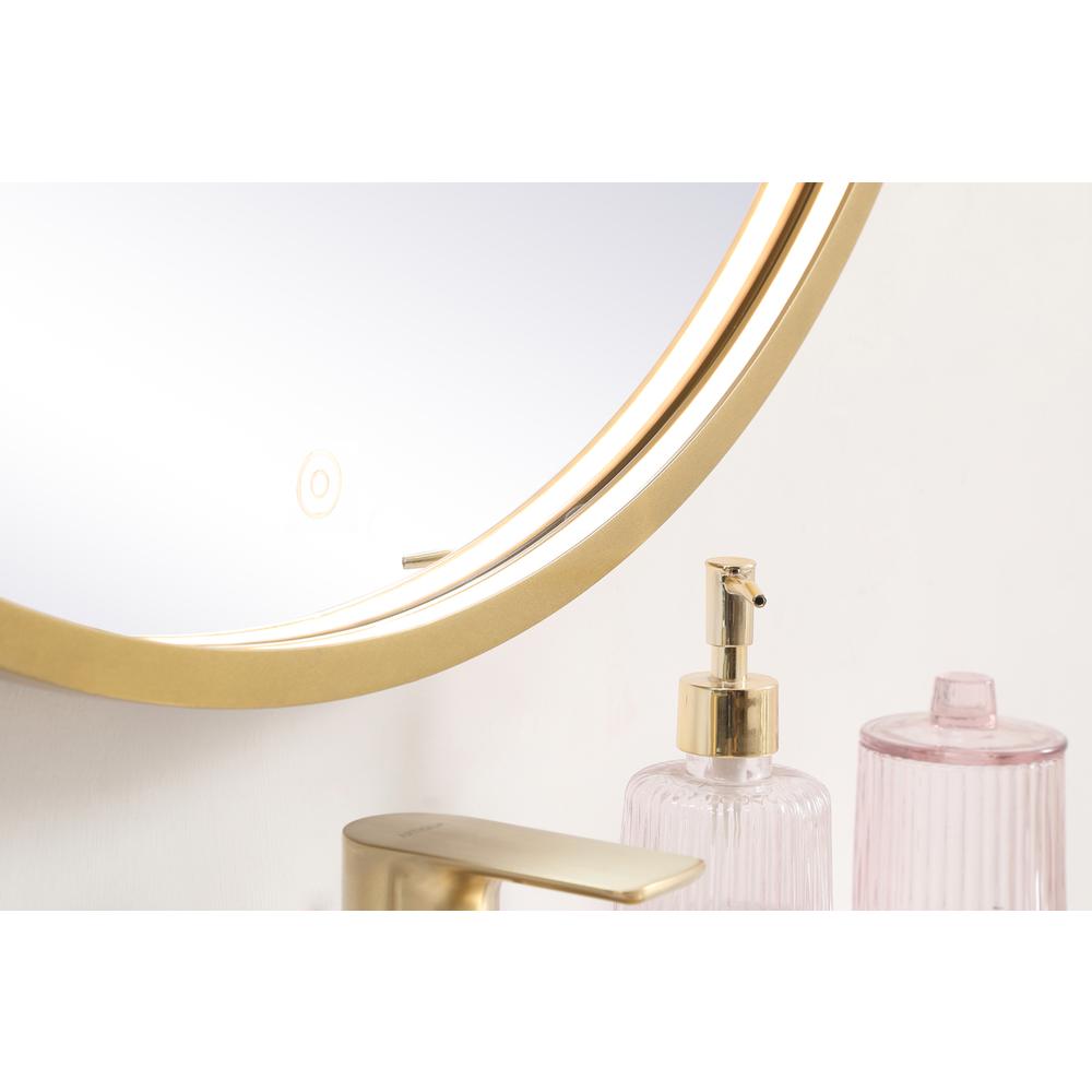 Pier 28 inch LED mirror with adjustable color temperature. Picture 6