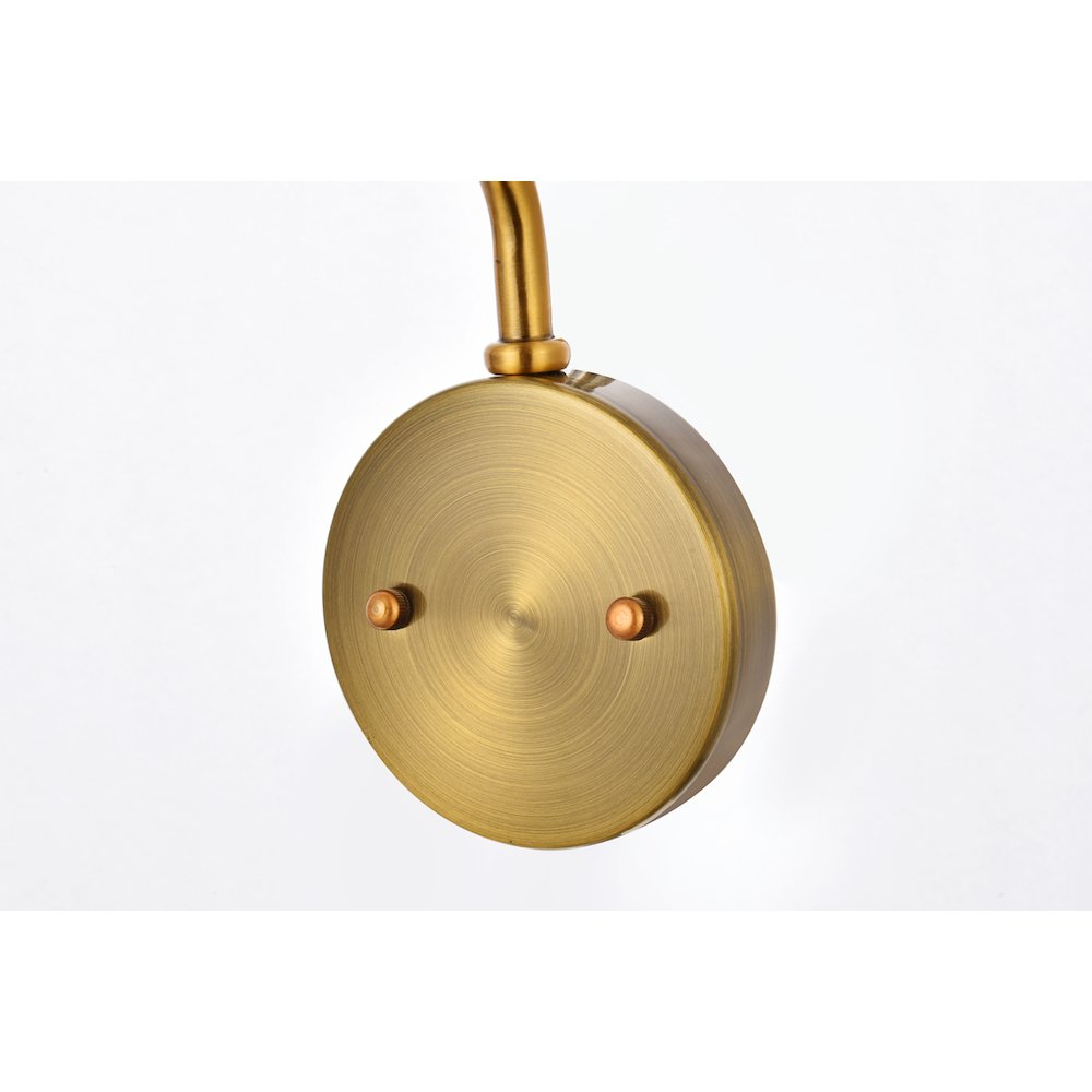 Cavoli 2 Lights Brass Wall Sconce. Picture 5