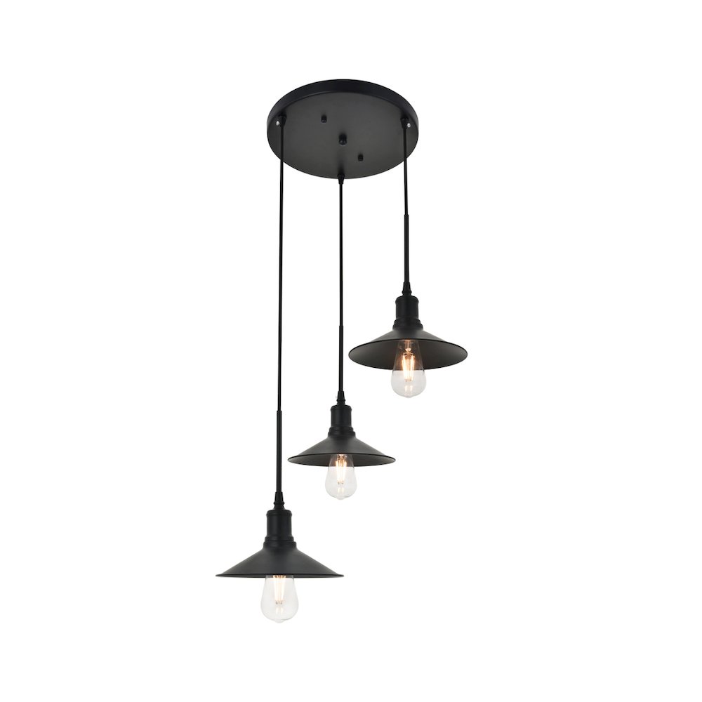 Etude 3 Light Black Pendant. Picture 4