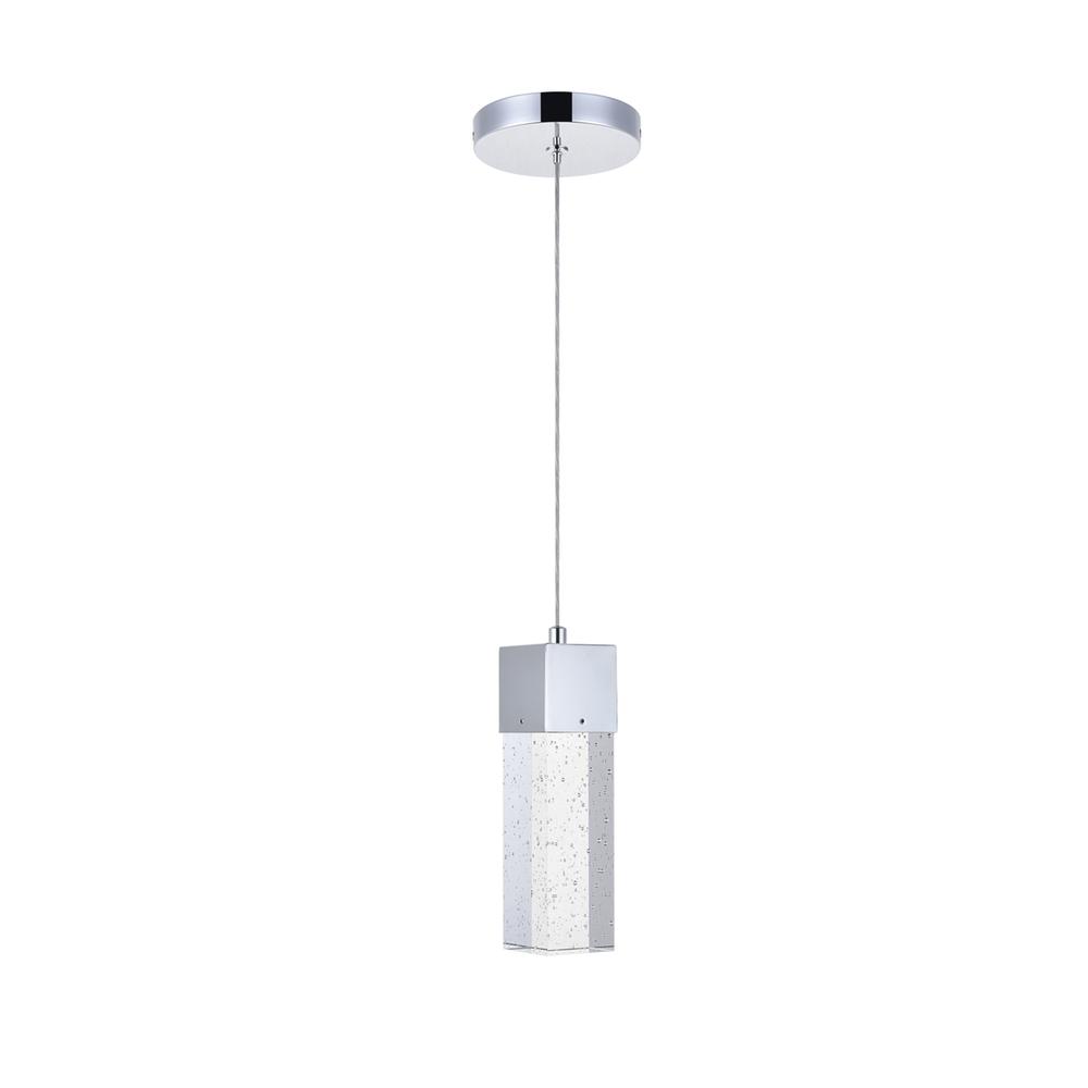 Novastella 1 light Chrome LED Pendant. Picture 2