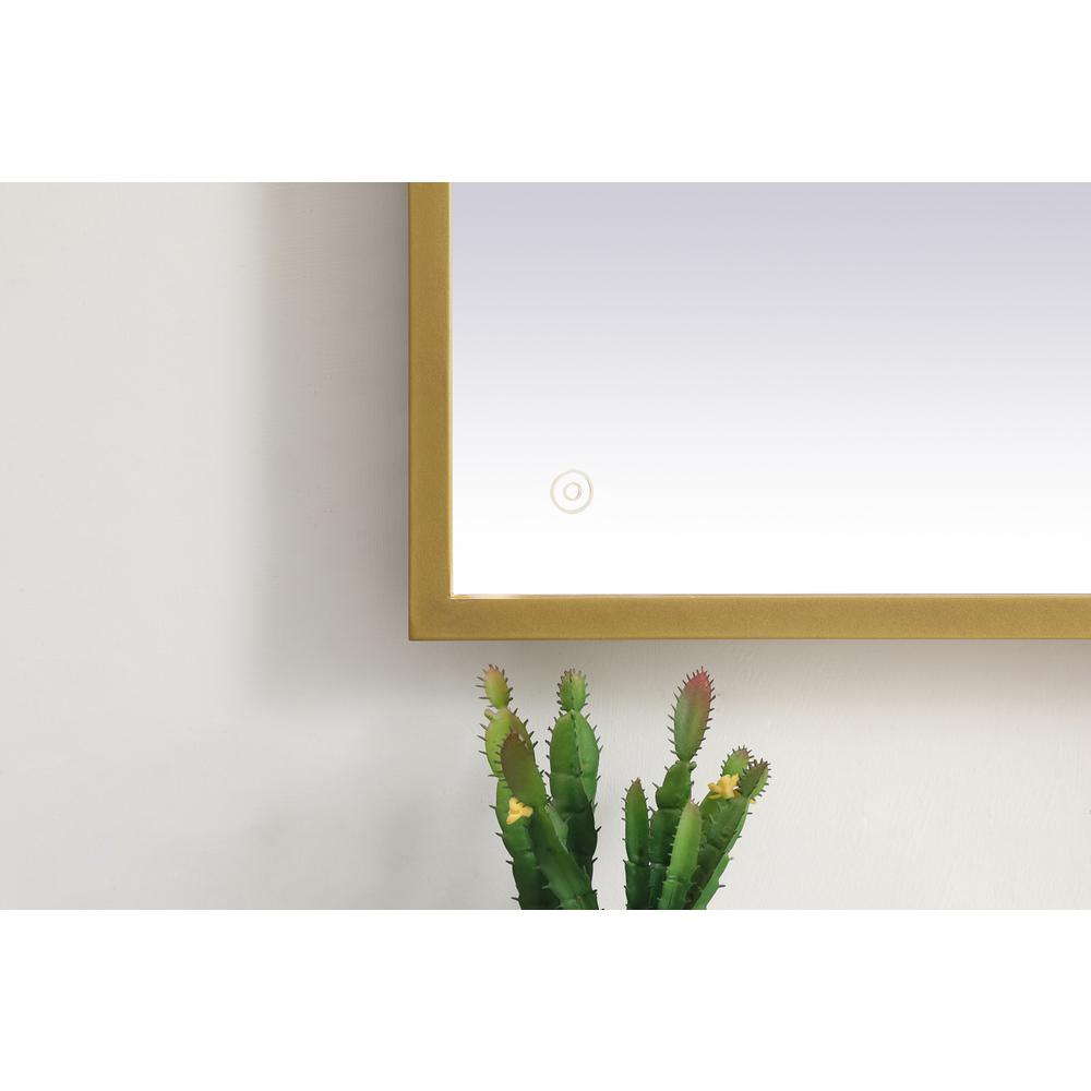 Pier 24x36 inch LED mirror with adjustable color temperature. Picture 5