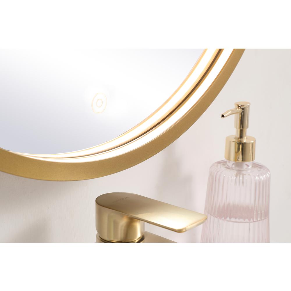 Pier 21 inch LED mirror with adjustable color temperature. Picture 6