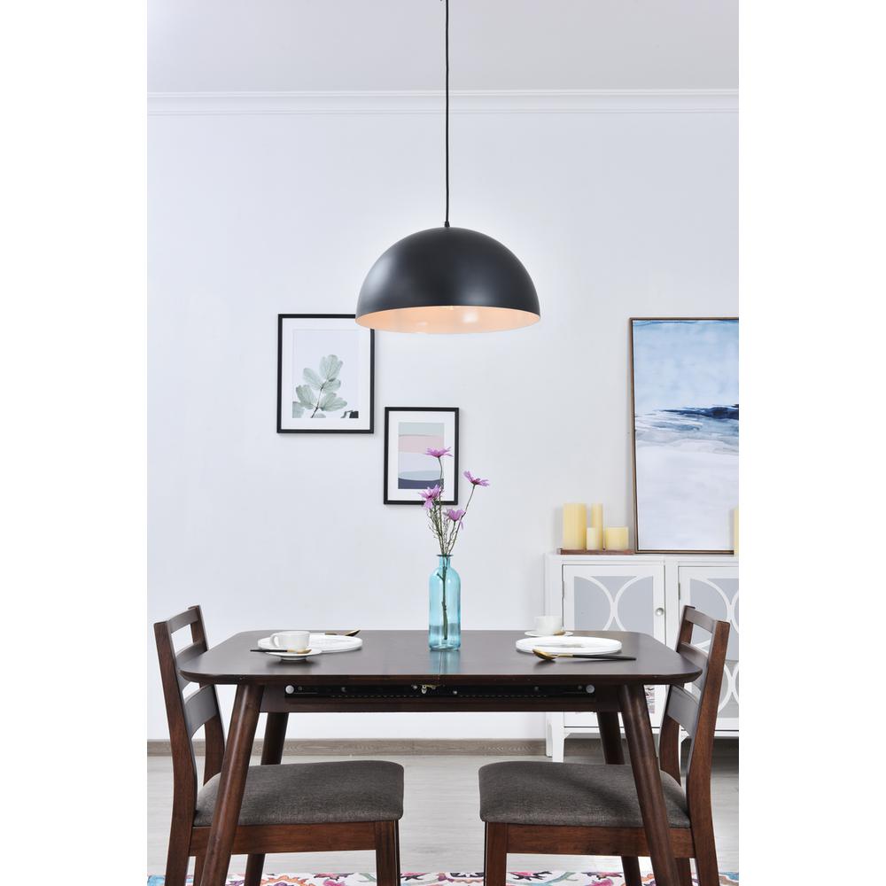Forte 1 light black Pendant. Picture 13