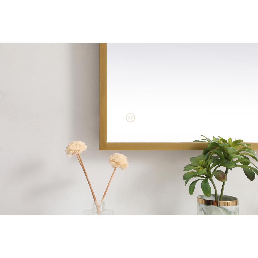 Pier 30x40 inch LED mirror with adjustable color temperature. Picture 5