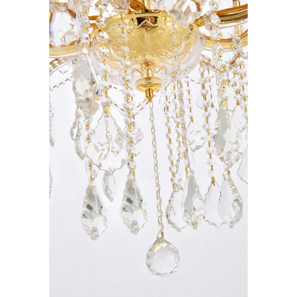 Maria Theresa 37 light Gold Chandelier Clear Royal Cut Crystal. Picture 3
