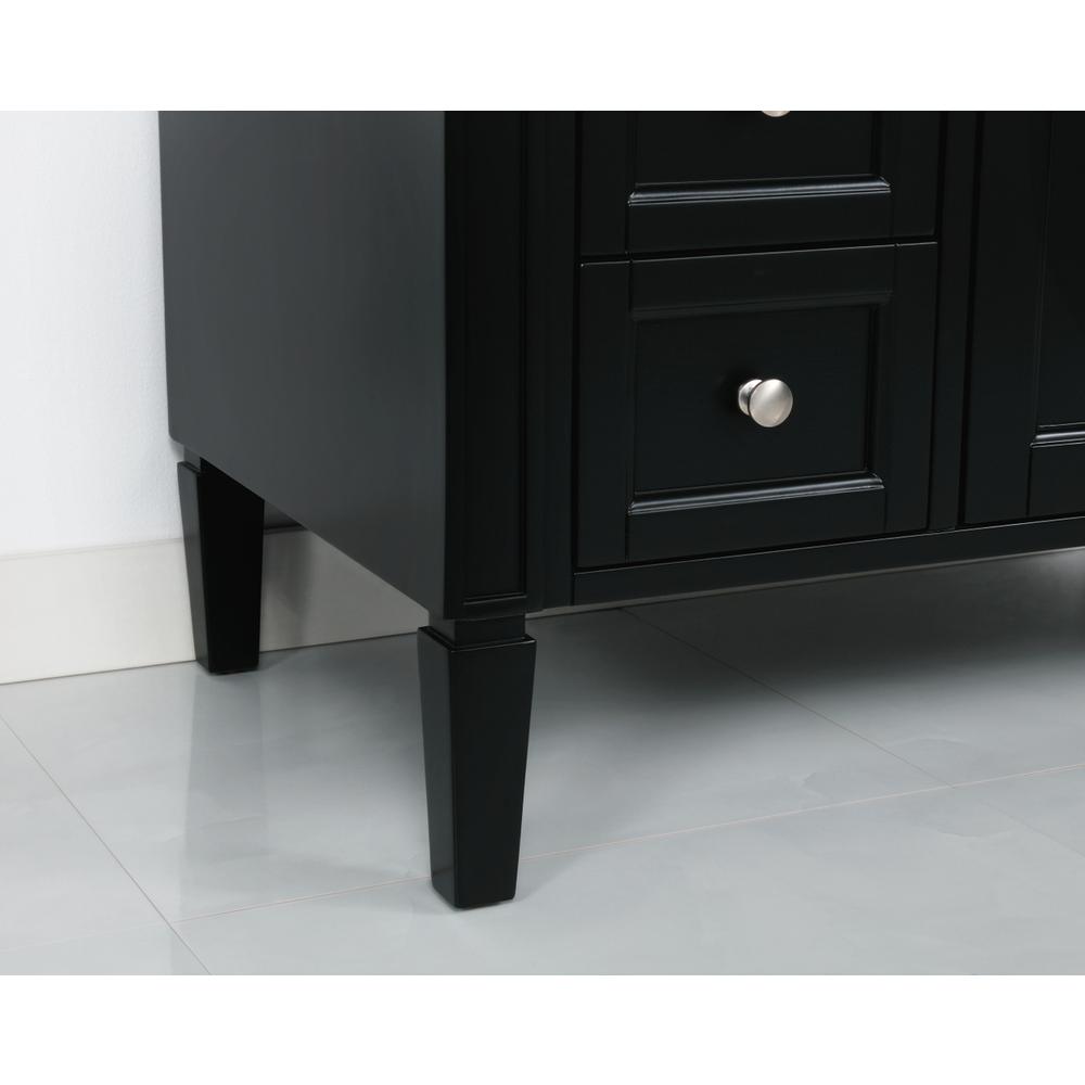 36 inch Single bathroom vanity in Black. Picture 6