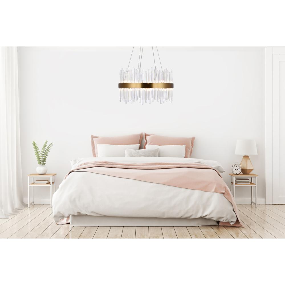 Dallas 16 light Gold Chandelier Clear Royal Cut Crystal. Picture 8
