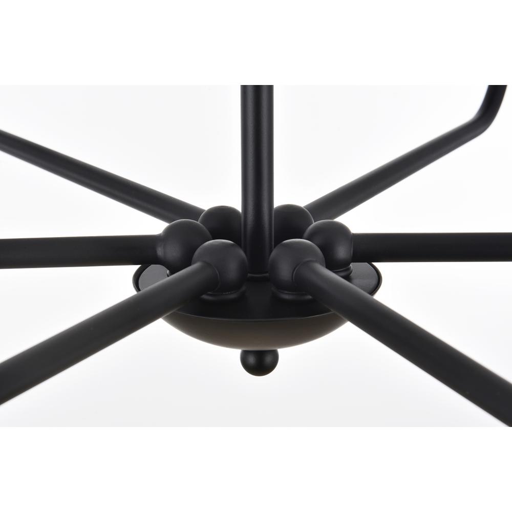 Cohen 42 inch pendant in black. Picture 3