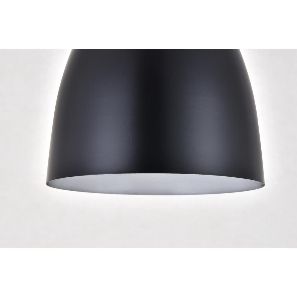 Aiken 1 Light Black Pendant. Picture 3