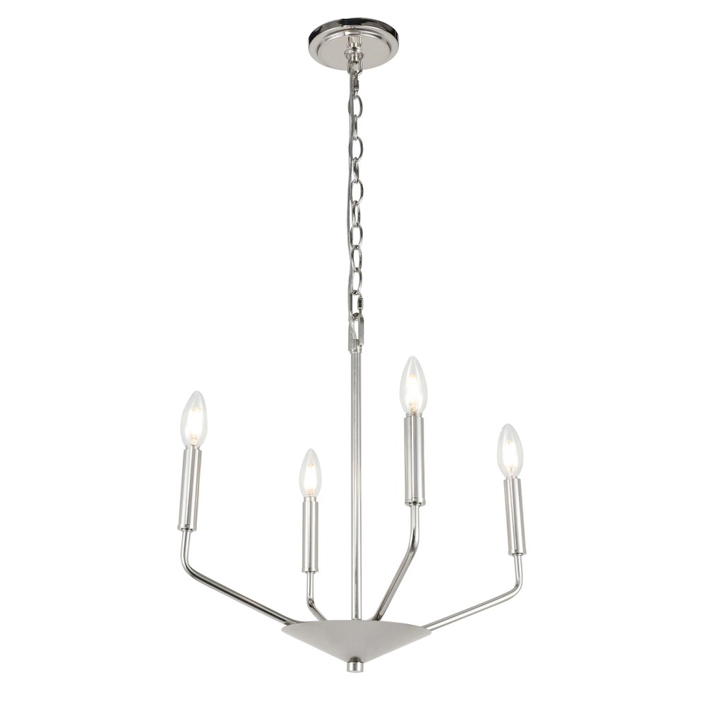 Enzo 4 Light Chrome Pendant. Picture 4