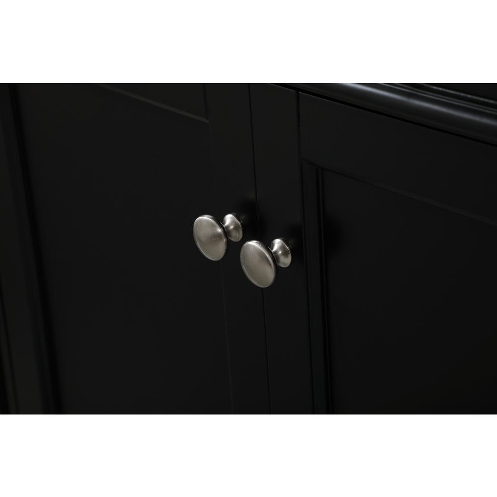 72 inch double bathroom vanity in black. Picture 12