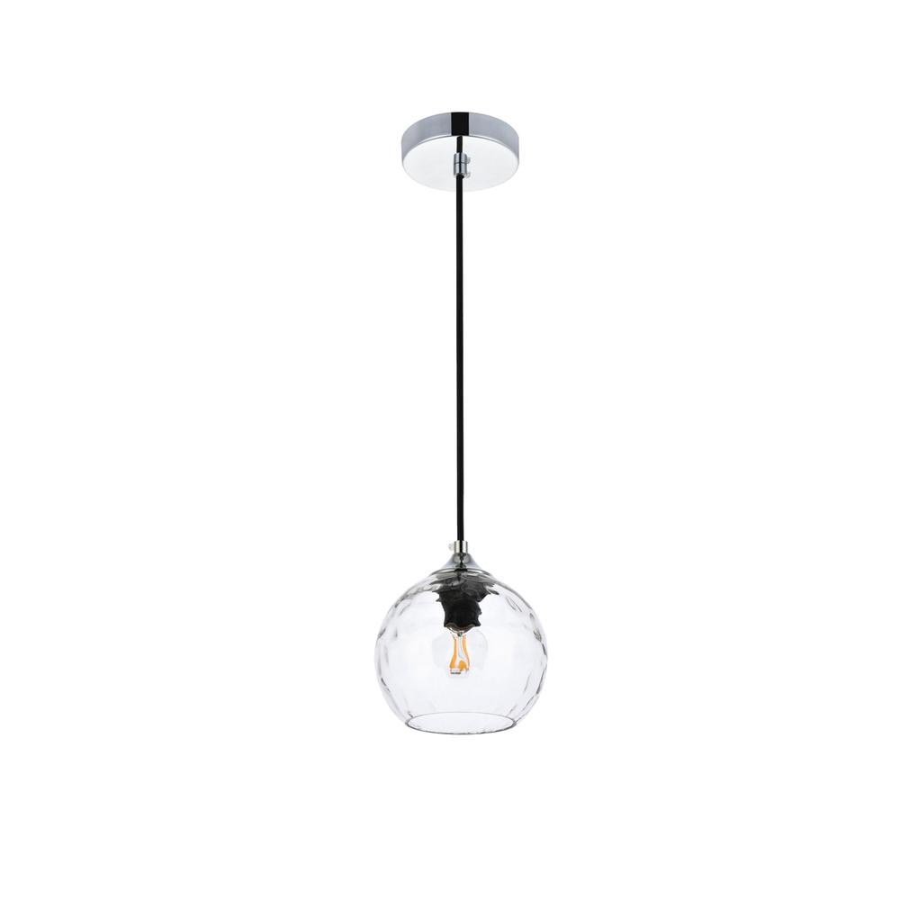 Cashel 6 inch chrome pendant. Picture 6