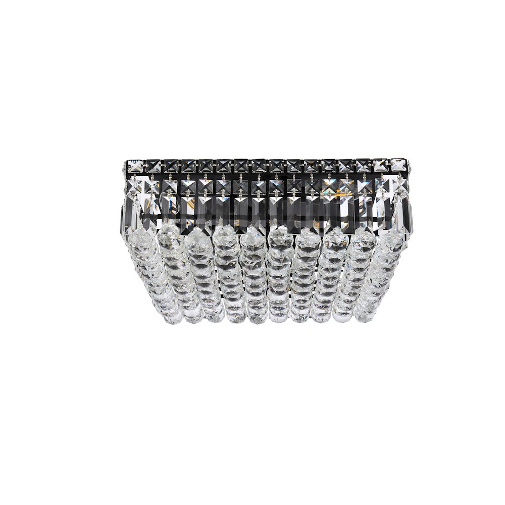Maxime 16 Inch Black Flush Mount. Picture 3